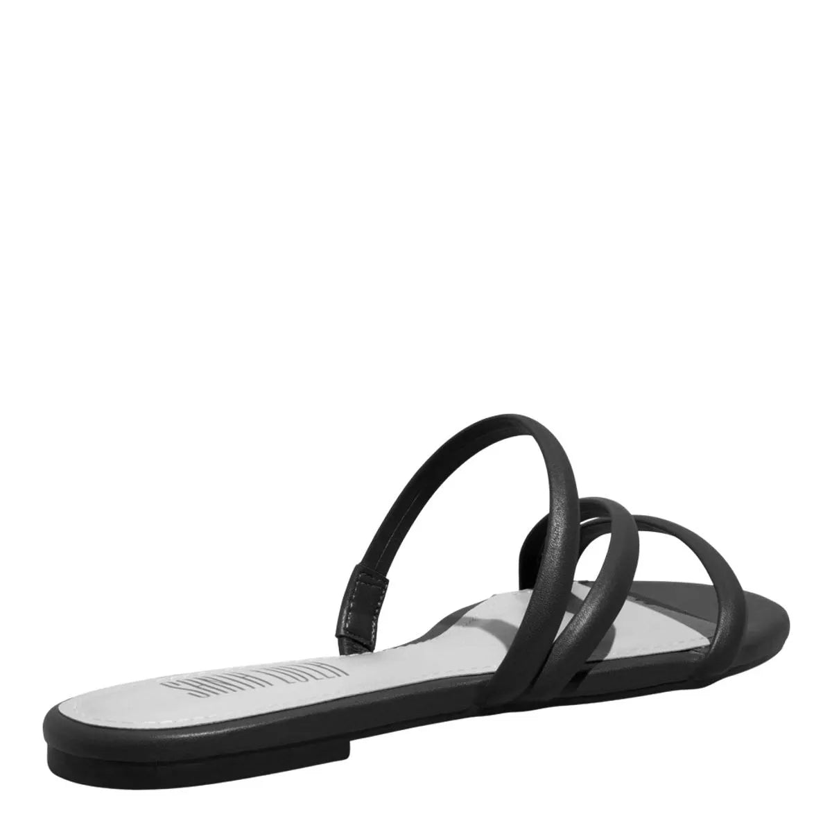 Rasteira Napa Soft Off White Tiras Finas