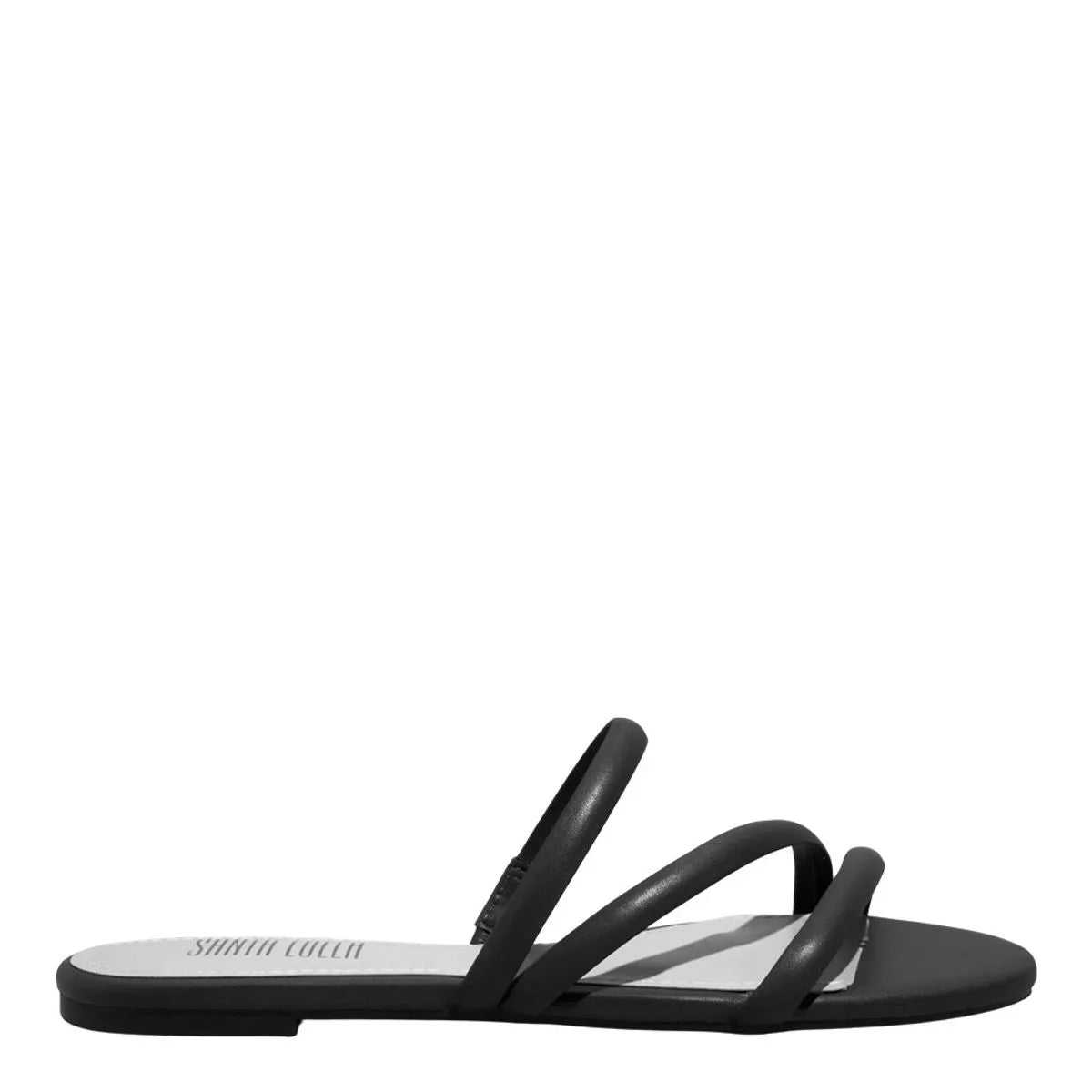 Rasteira Napa Soft Off White Tiras Finas