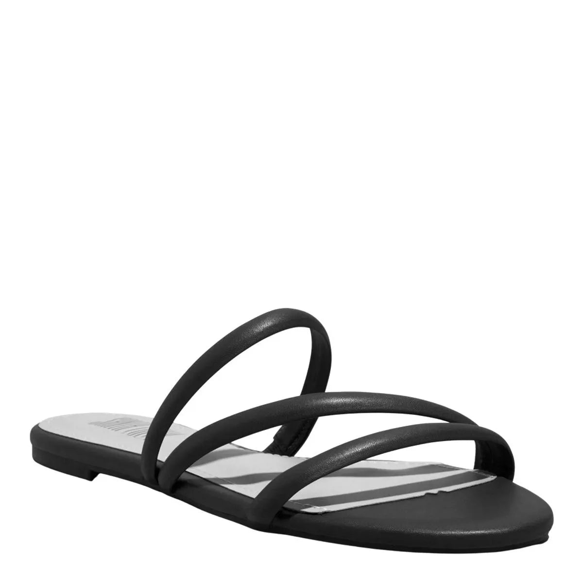 Rasteira Napa Soft Off White Tiras Finas