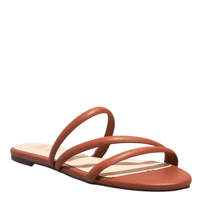 Rasteira Napa Soft Off White Tiras Finas