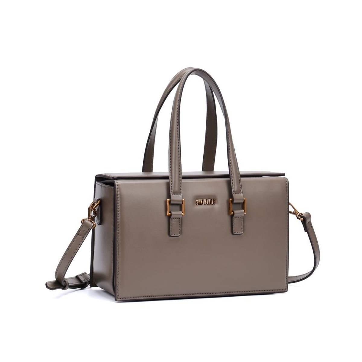 Bolsa Tote Soft Fog Alça Dupla