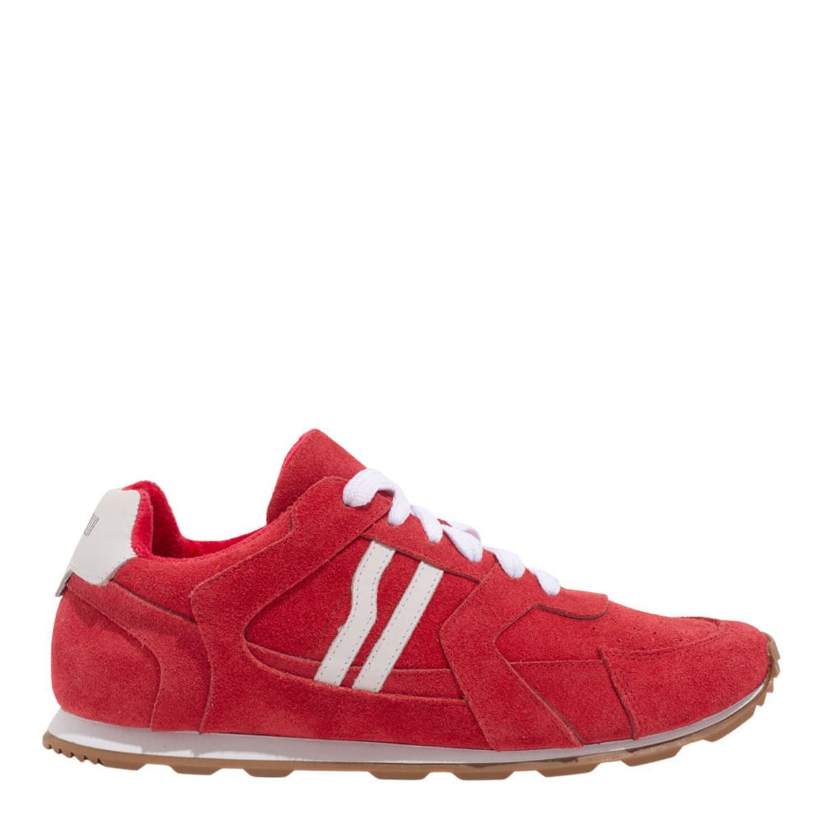 Tênis Jogging Couro Camurça