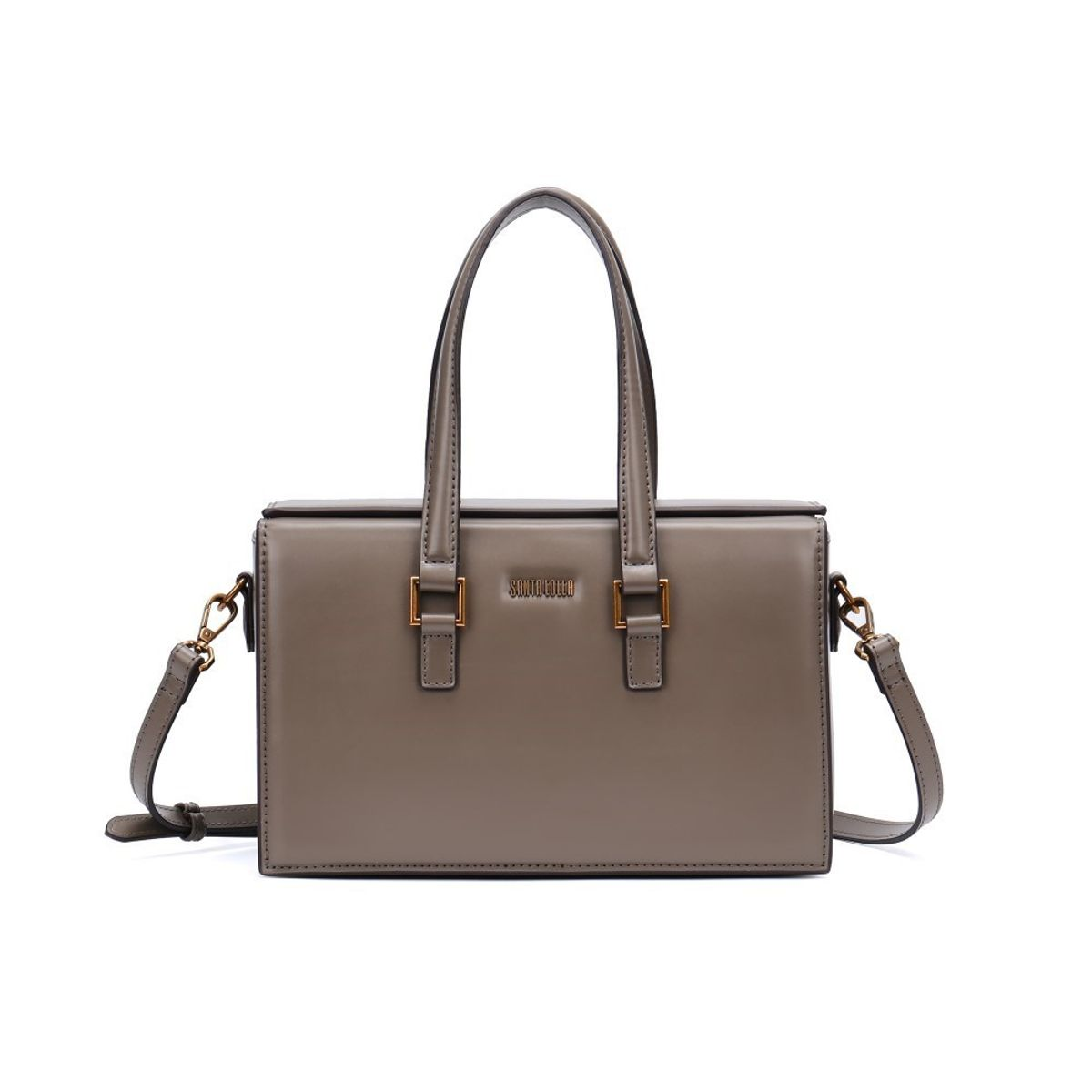 Bolsa Tote Soft Fog Alça Dupla
